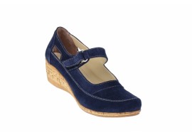 Pantofi dama casual bleumarin, foarte comozi - P9154VELBL